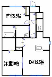 シャルマンアムールの物件間取画像